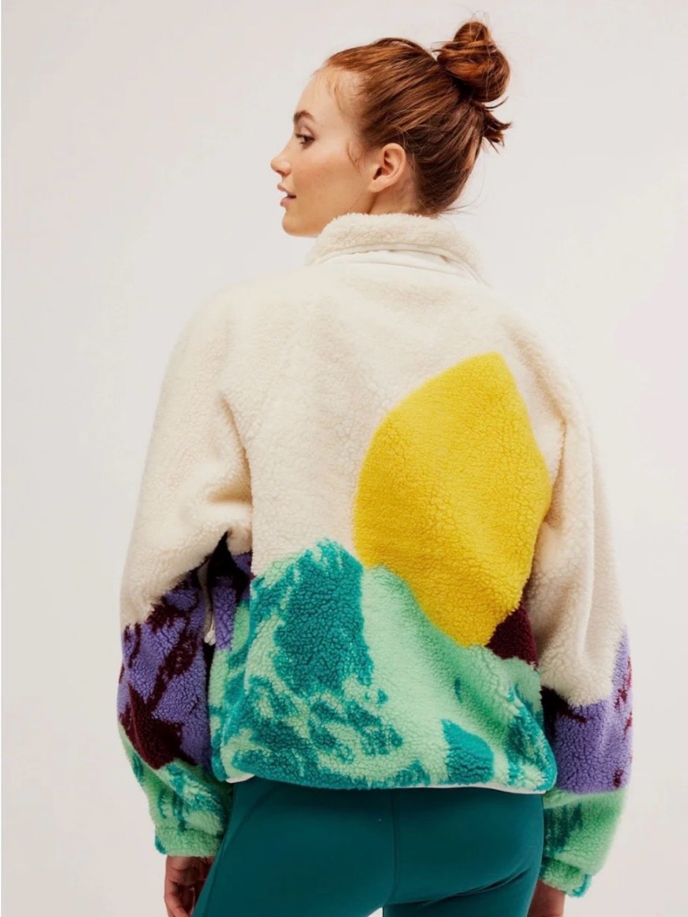 Free People Hit The Slopes Fleece Jacket - Mountain - Picture 2 of 3